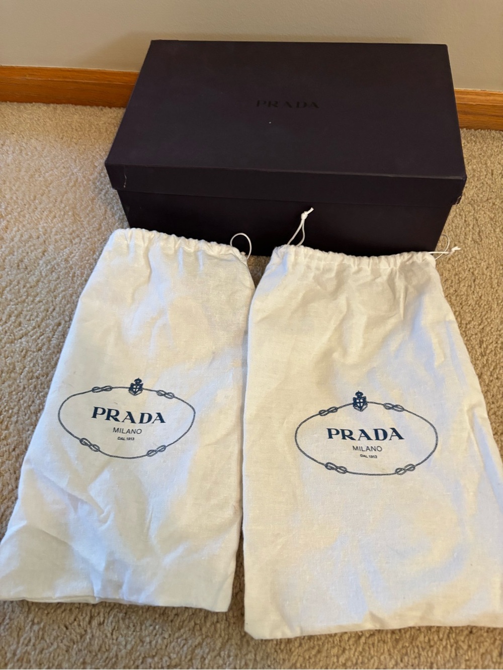Prada Bronze Metallic Open-Toe Ankle Strap Heels - Picture 6 of 6